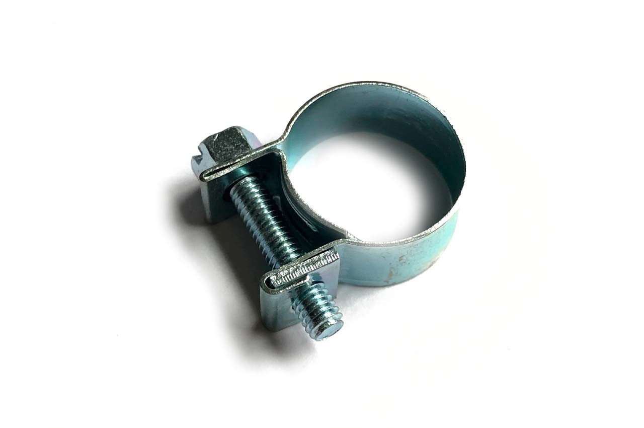 Хомут силовий Apro міні 12-14 мм, сталевий з цинковим покриттям, комплект 50 шт для надійної фіксації труб