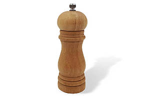 Набір для спецій Maestro 136 мм MR-1619, 1 ємність, дерев'яний, механічний керамічний млин для перцю, Китай