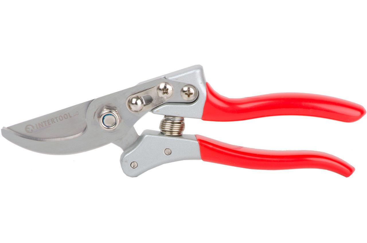 Секатор Intertool 200 мм з лезами зі сталі SK5 (FT-1014)