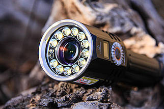 Ручний пошуковий лазерний ліхтар з OLED дисплеєм Fenix LR36R, фото 3