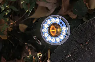 Ручний пошуковий лазерний ліхтар з OLED дисплеєм Fenix LR36R, фото 4