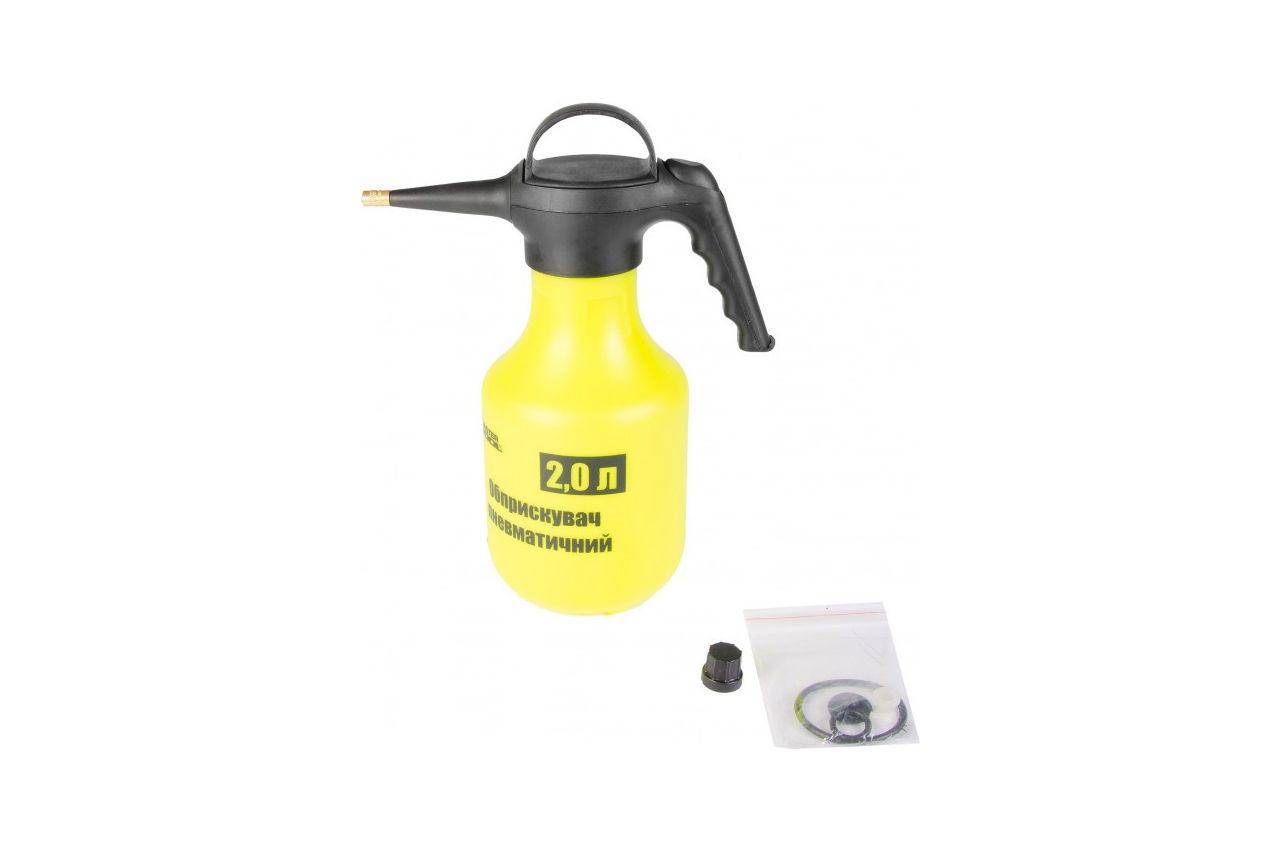 Обприскувач пневматичний Mastertool 2 л, ручний, ударостійкий поліетилен, довгий носик, Китай