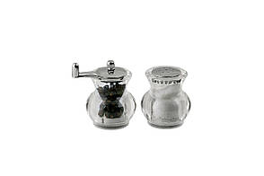 Набір для спецій Maestro 2 шт 99 мм, акрил, керамічний механізм, механічний млин (MR-1620)