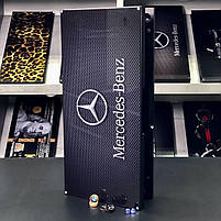 Нарди скляні BMW - MERCEDES-BENZ 60×30×6 см нарди довгі та нарди короткі, фото 3