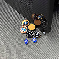 Нарди скляні BMW - MERCEDES-BENZ 60×30×6 см нарди довгі та нарди короткі, фото 7