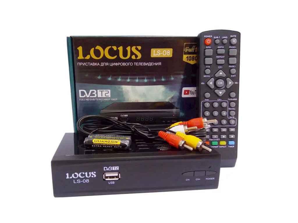 Т2 ресивер приставка тюнер LOCUS LS-08 металевий корпус BP