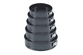 Набір форм для випікання Empire 5 шт. різного розміру 180-260 мм з антипригарним покриттям