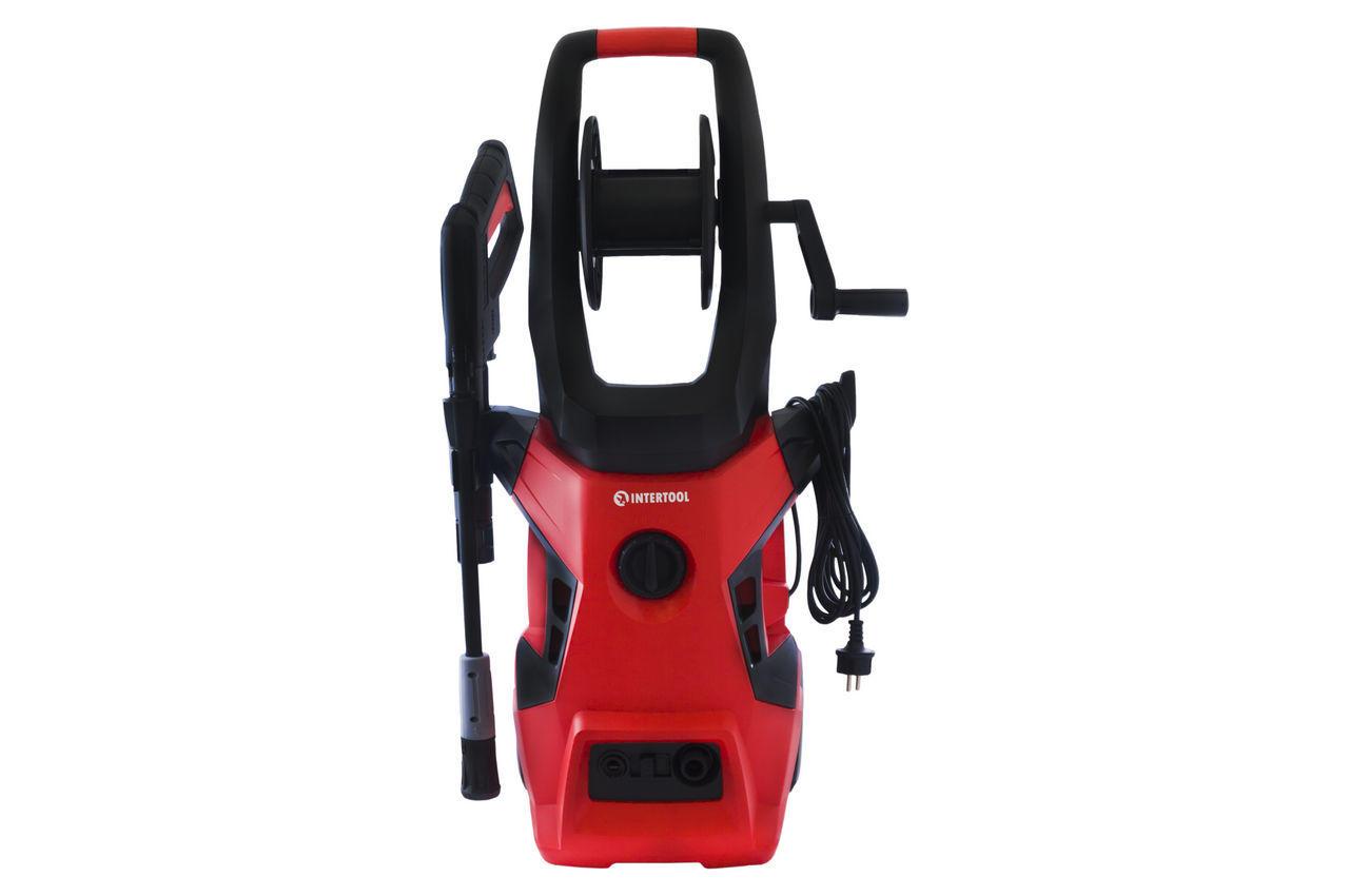 Мийка високого тиску Intertool DT-1517, продуктивність 7,5 л/хв, 110-160 бар, потужність 2000 Вт, шланг 5 м