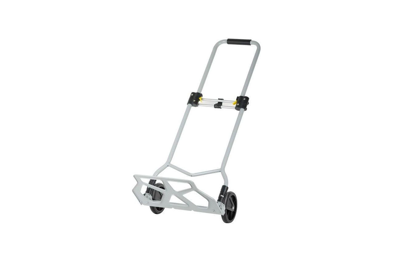 Складна ручна візка Intertool LT-9008, сталева, 70 кг, колеса Ø150 мм, платформа 280 мм, 425x420x980 мм