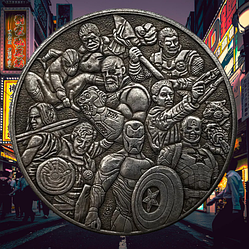 Сувенір монета долар США Банк "Супер герої". Hobo Coin American Morgan