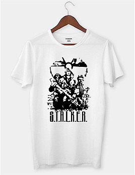 Футболка з легендарною грою "Stalker"