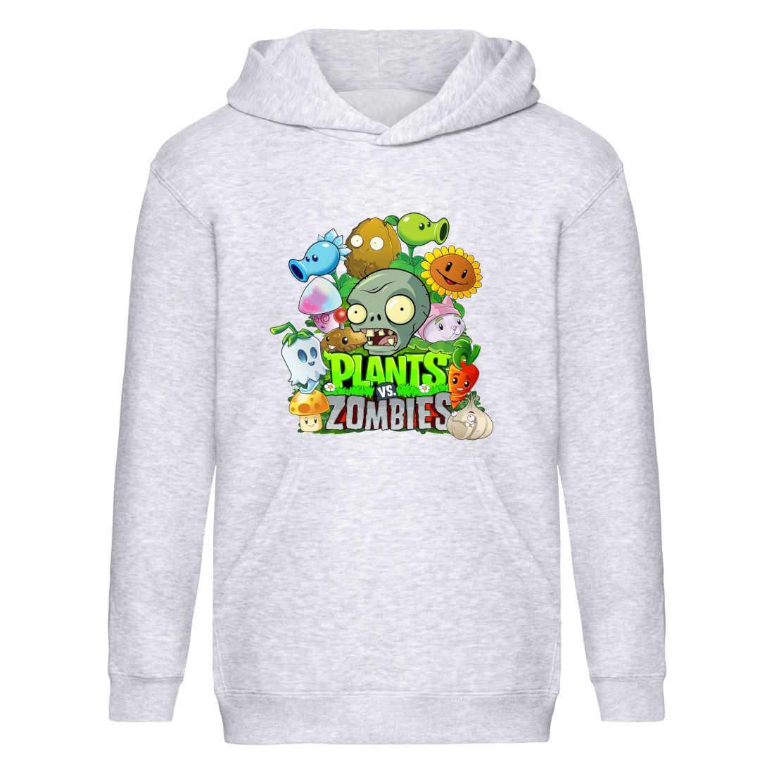 Худі Рослини проти зомбі (Plants vs Zombie 002) сіре, 116-128-140-152-164 розмір