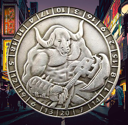 Сувенір монета 1 долар США Банк "Мінотавр". Hobo Coin American