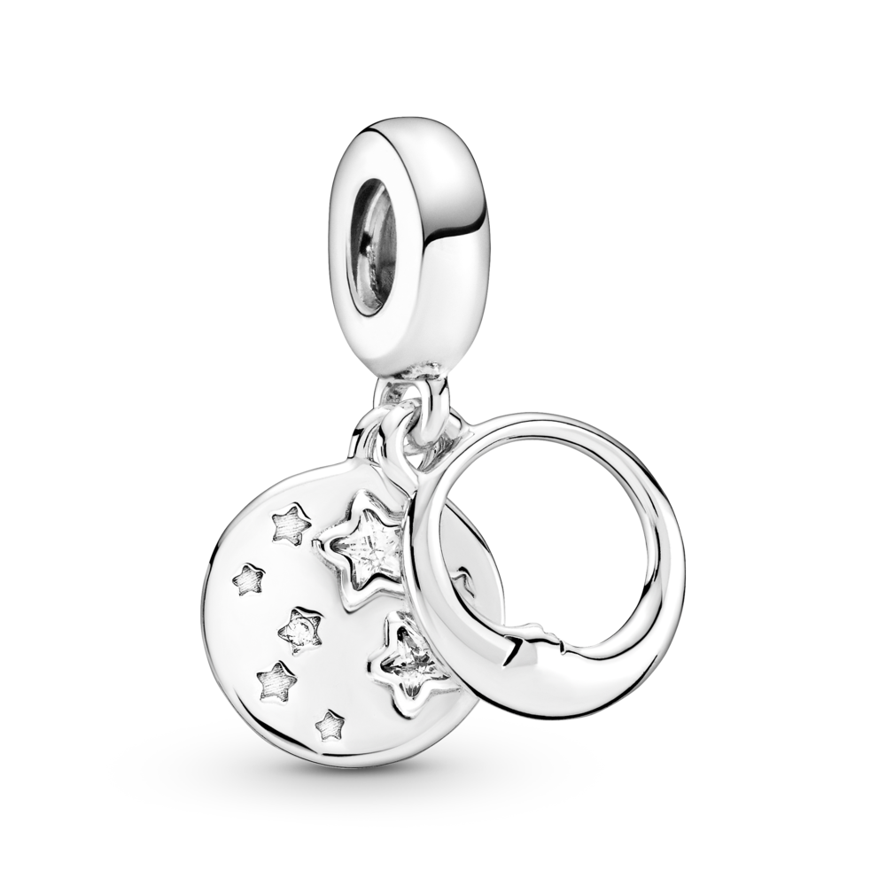 Срібний шарм на браслет Pandora (Супер шоп) "Ти - мій Всесвіт" 799242C01
