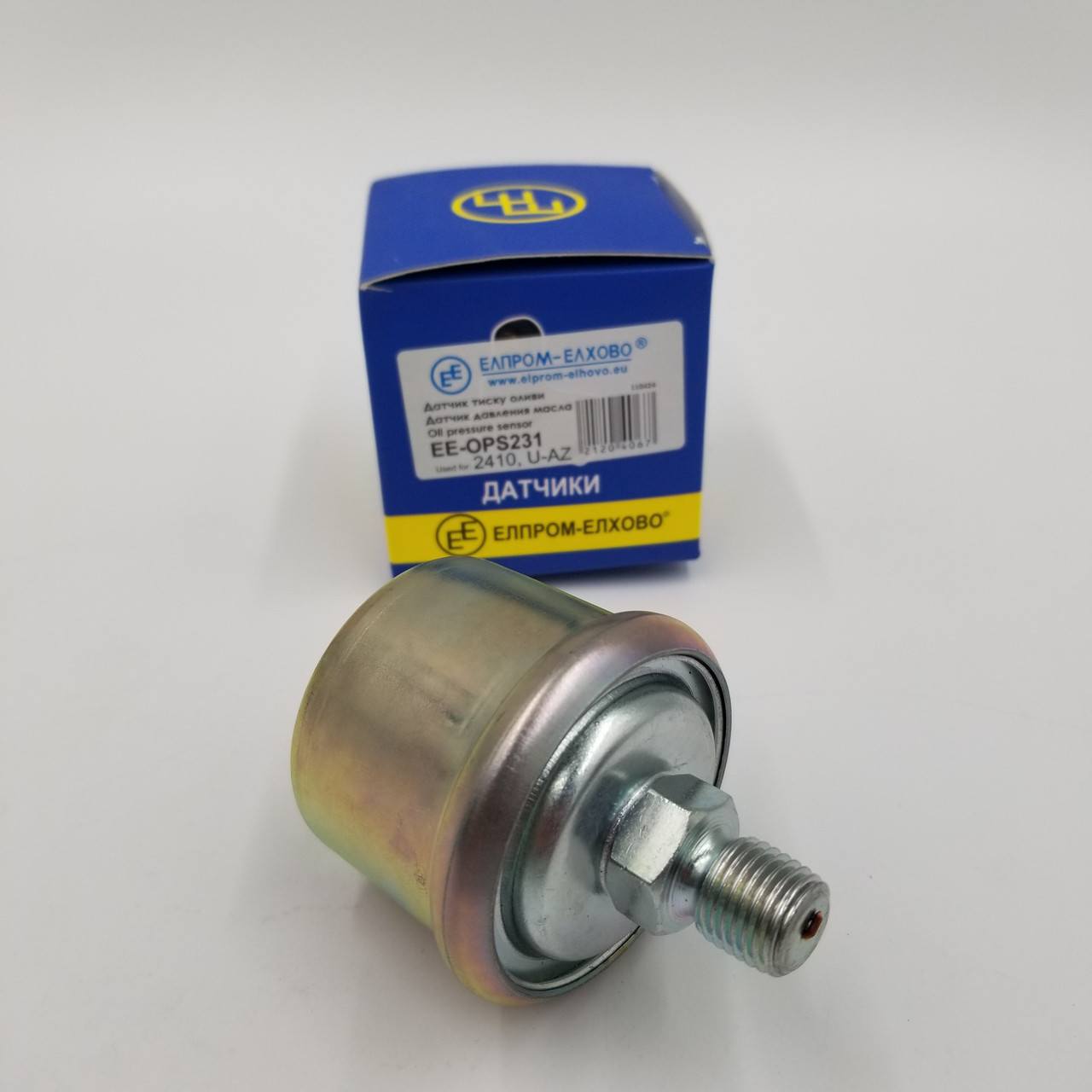 Датчик тиску оливи ГАЗ 2410, УАЗ (на прилад) Elprom-Elhovo Болгарія