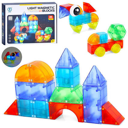 Конструктор магнітний, 34 деталі