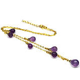 Кольє. Натуральний аметист. Срібло 925., фото 2