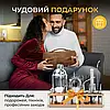 Набір подарунковий в дерев'яному кейсі для віскі, фото 7