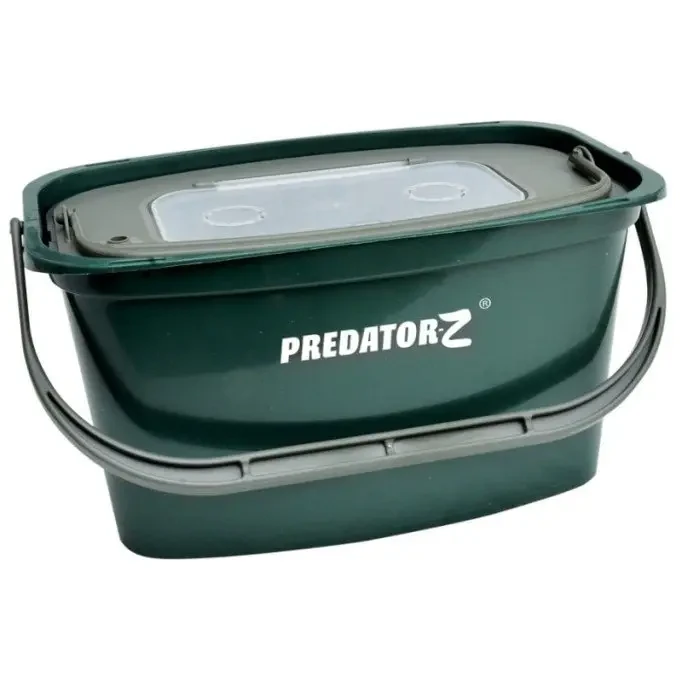 Кана для живця Predator-Z Live Bait Bucket, Square 7л