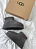Зимові Жіночі Черевики UGG Classic Mini Dipper Thundercloud Grey / УГГ Класик Міні Діпер Сандерклауд Сірі, фото 9