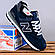 РОЗПРОДАЖ!! ЗИМОВІ Чоловічі кросівки черевики New Balance 574 з хутром сині рефлективні, фото 5