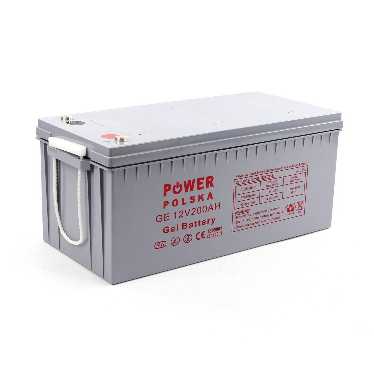 Акумулятор гелевий Power Polska GE 12V200AH (12V, 200AH)