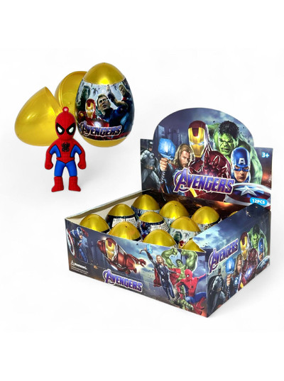 Іграшка яйце сюрприз з брелоком Месники (Avengers)