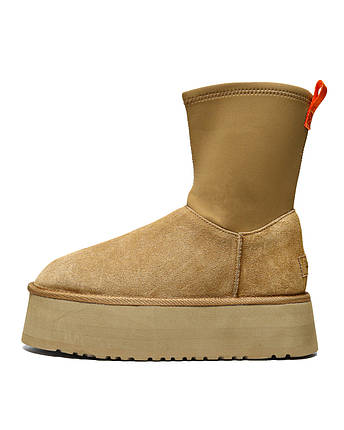 Зимові Жіночі Черевики UGG Classic Dipper Boot Chestnut Brown / УГГ Класик Діпер Бут Чеснат Коричневі, фото 1