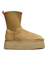 Зимові Жіночі Черевики UGG Classic Dipper Boot Chestnut Brown / УГГ Класик Діпер Бут Чеснат Коричневі, фото 3