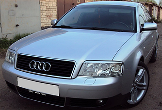 Вії на Ауді А6 С5 (Audi A6 C5) (накладки на фари)