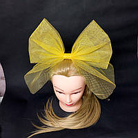 Бант з вуалью на обручі. Бант Мальвіни