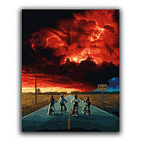 Картина за номерами Дивні дива Stranger Things 40х50 см (W1007)