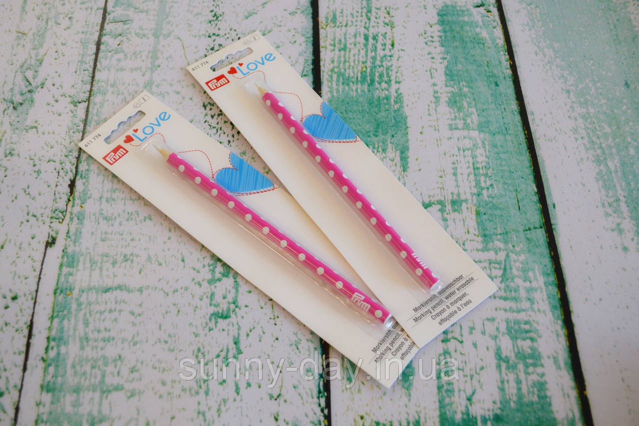 Маркувальний олівець PRYM LOVE, білий, фото 1