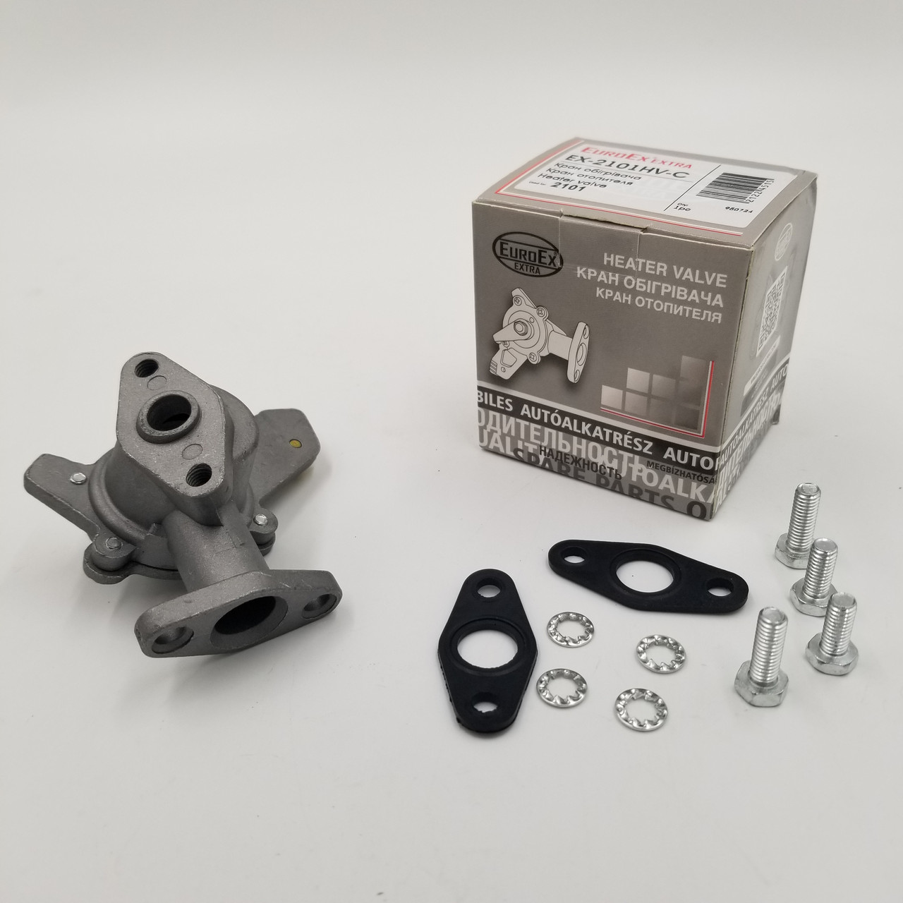 Кран опалювача ВАЗ 2101-2107 (кераміка) EuroEx Угорщина 2101-8101150