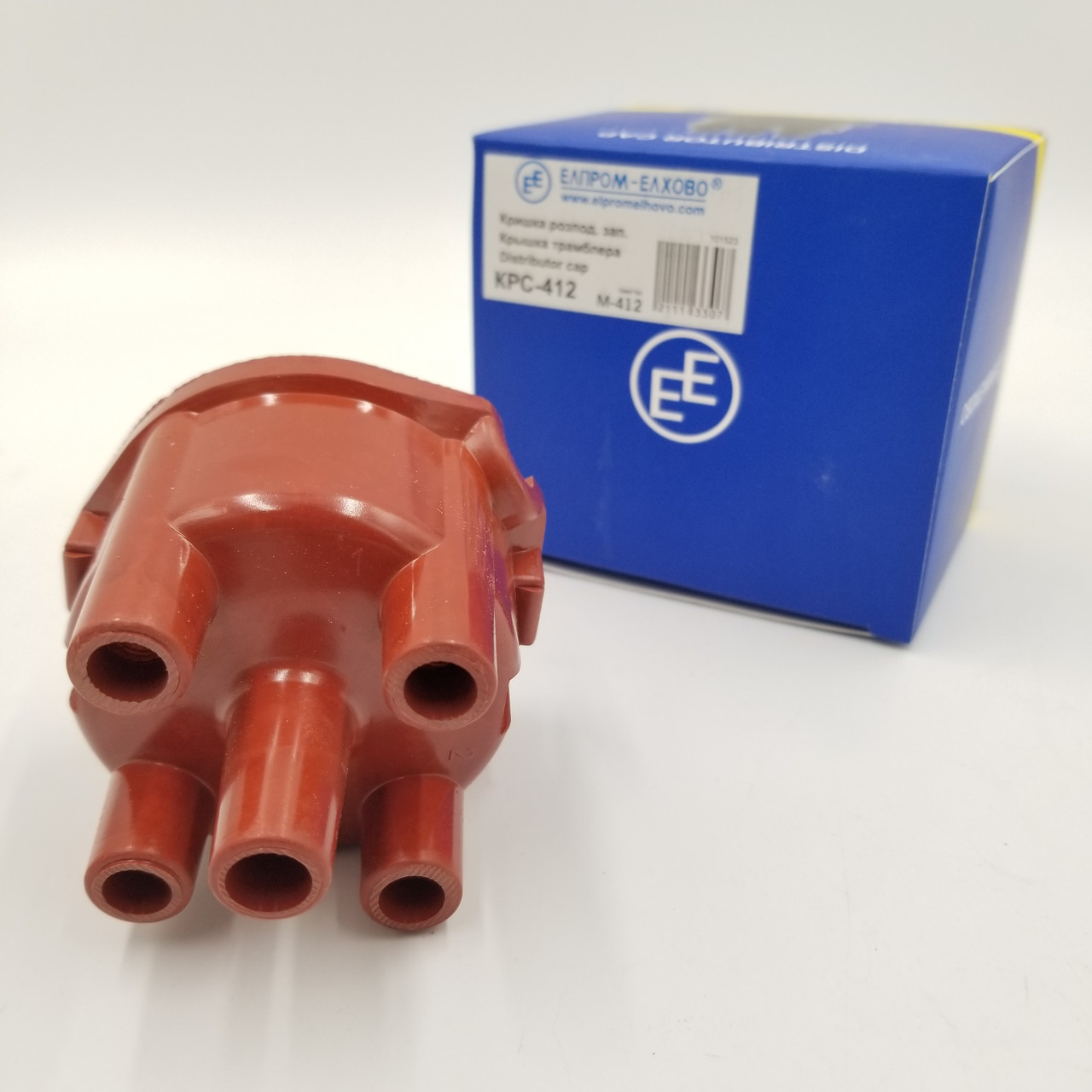 Кришка трамблера Москвич 412 (мідні контакти) Elprom-Elhovo Болгарія 3706.500