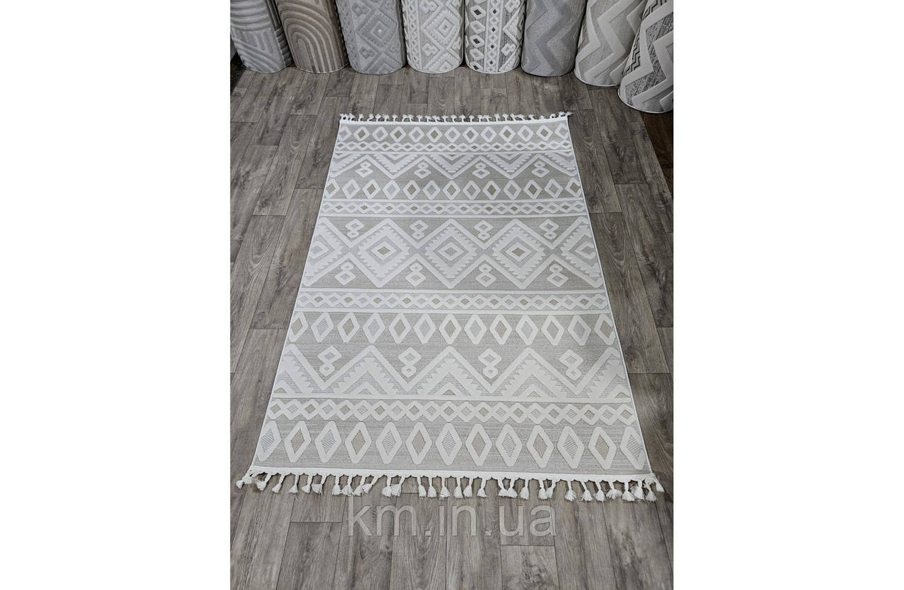 М'який килим DOLCHE 44198A бежевого кольору