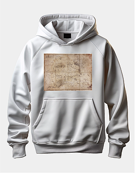 Худі з епічною грою "Stalker 2 / Карта зони відчуження"