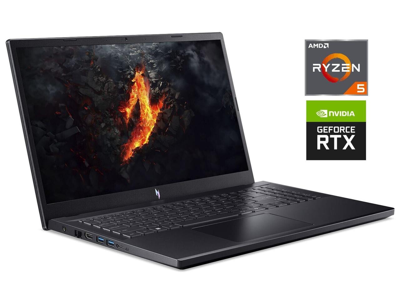 Ігровий ноутбук Acer Nitro V15 ANV15-41/ 15.6" 1920x1080/ Ryzen 5 7535HS/ 32GB RAM/ 512GB SSD/ RTX 4050 6GB