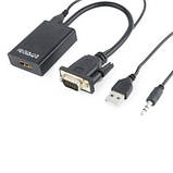 Promo Ціна! Перехідник VGA to HDMI Cablexpert (A-VGA-HDMI-01) - тільки на ZaGrosh.com.ua, фото 3