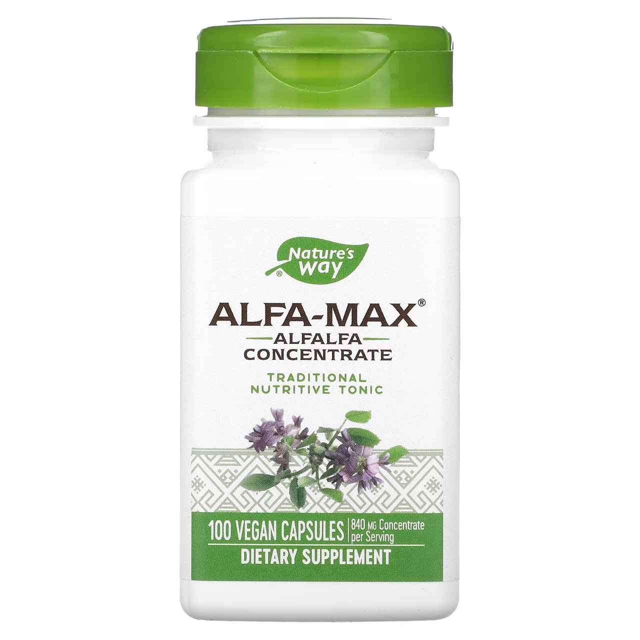 Люцерна екстракт Alfa-Max 525 мг 100 капс для нирок серця судин Nature's Way USA