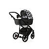 Коляска 2 в 1 Adamex Nola PR-2 чорний / білий, фото 6