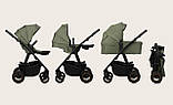 Універсальна коляска 2 в 1 Lionelo AMBER PLUS GREEN FOREST, фото 2