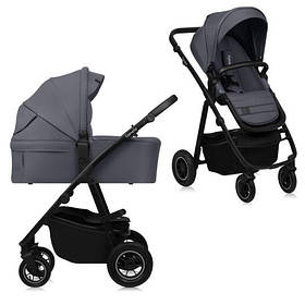 Універсальна коляска 2 в 1 Lionelo AMBER PLUS GREY GRAPHITE
