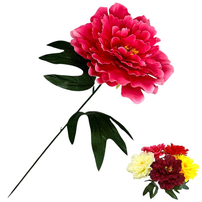 Гілка півонії, 66см, фото 1