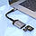 Кардридер HOCO UA25 2-in-1 card reader Type-C Metal Gray, фото 8