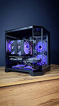 Б/в Під замовлення ігровий ПК комп'ютер Qube Crystal ARGB Black MT| i5-14600KF| 32GB RAM| 1000GB SSD| RTX 3070 8GB, фото 2