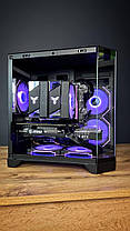 Б/в Під замовлення ігровий ПК комп'ютер Qube Crystal ARGB Black MT| i5-14600KF| 32GB RAM| 1000GB SSD| RTX 3070 8GB, фото 4