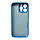 Чохол для смартфона Silicone Full Case AA Camera Protect for Apple iPhone 16 Pro Max 49,Cornflower, фото 4