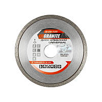 Диск алмазний GRANITE UNIVERSAL 125х2 мм 22-24% 12200 об./хв 9-05-125