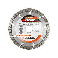Диск алмазний GRANITE SEGMENTED TURBO 125х2.2 мм 22-24% 12200 об./хв 9-01-125